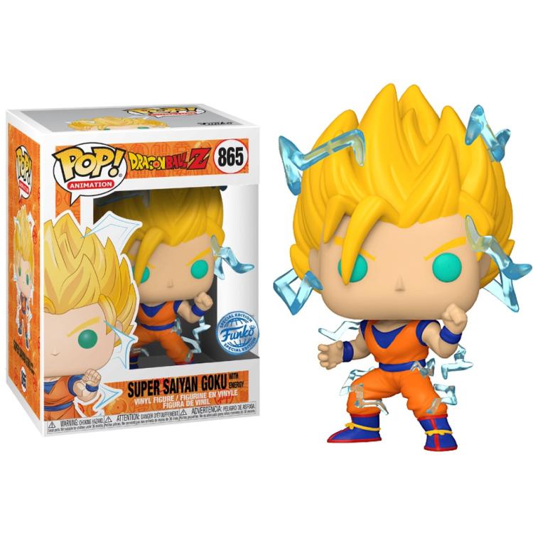 Funko Pop ! Dragon Ball Z - (865) Goku Super Sayan 2 Figure Exclusive 9Cm Dbz