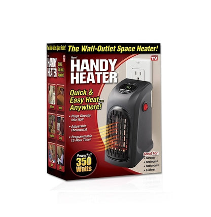 Handy Heater Stufa Elettrica A Basso Consumo Portatile E Regolabile Casa Ufficio