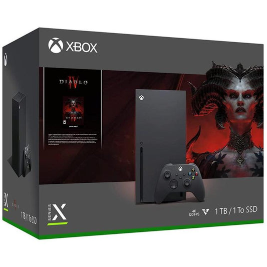 Microsoft Xbox Serie X (Bundle) Console 1Tb + Diablo Iv "Edizione Limitata"