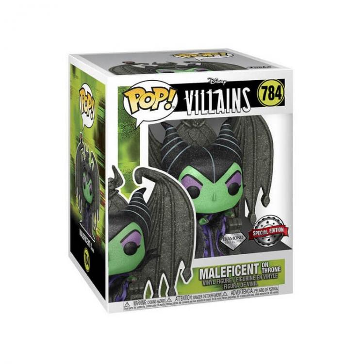 Funko Pop ! Disney Villains - Maleficent On Throne (784) Special Diamond Glitter