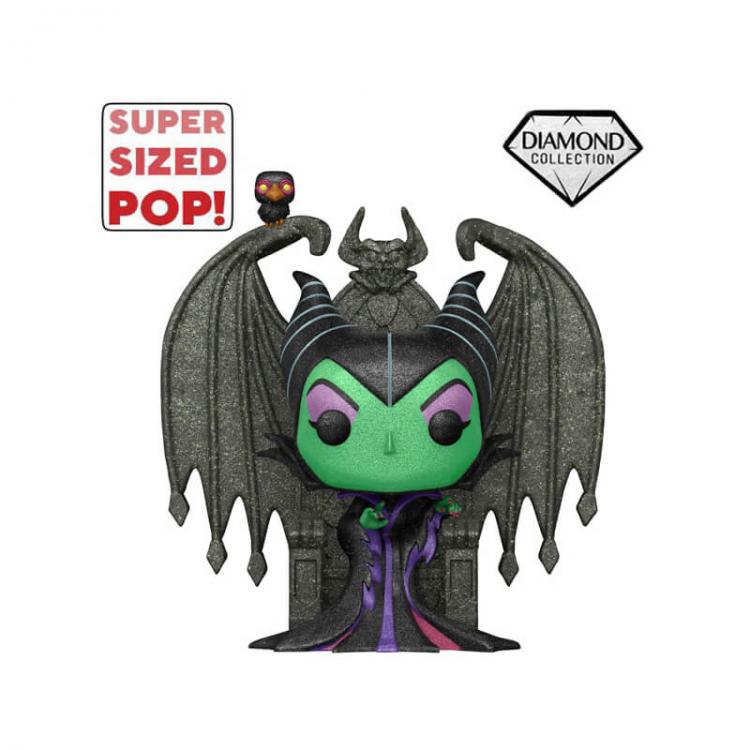 Funko Pop ! Disney Villains - Maleficent On Throne (784) Special Diamond Glitter
