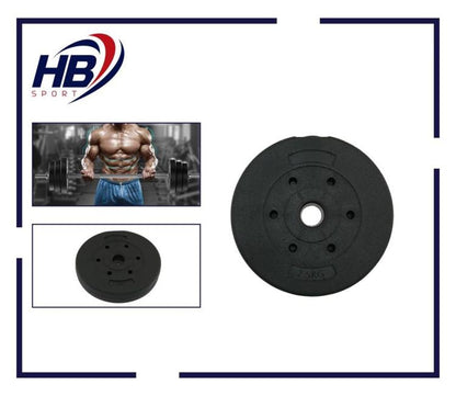 COPPIA DISCHI PESI BILANCIERE MANUBRI DISCO Ø 30mm IN ABS PALESTRA 2x 7.5KG=15KG