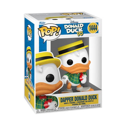 Funko Pop ! Disney Donald Duck 9Oth - (1444) Dapper Donald Duck Figure Paperino