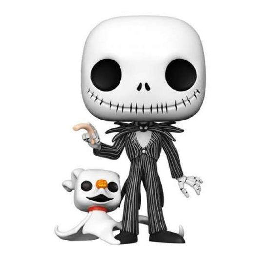 Funko Pop ! Disney - (809) Jack Skellington With Zero - Statua Vinyl Figure 25Cm