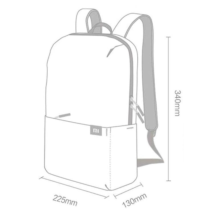 Xiaomi Zaino Mi Casual Daypack Scuola Ufficio Viaggio Impermeabile Black Nero