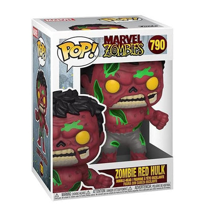 Funko Pop ! Marvel Zombies - Red Hulk - (790) Statuetta Pop Vinyl Figure  9Cm