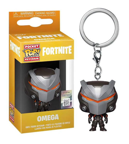 Funko Pop ! Keychain Pocket - Fortnite - (Omega) Portachiavi Vinyl Figure 4Cm