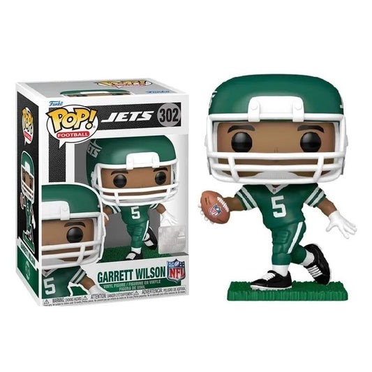 Funko Pop ! Football Nfl Jets (302) Garrett Wilson - Vinyl Figure Statuetta 9Cm