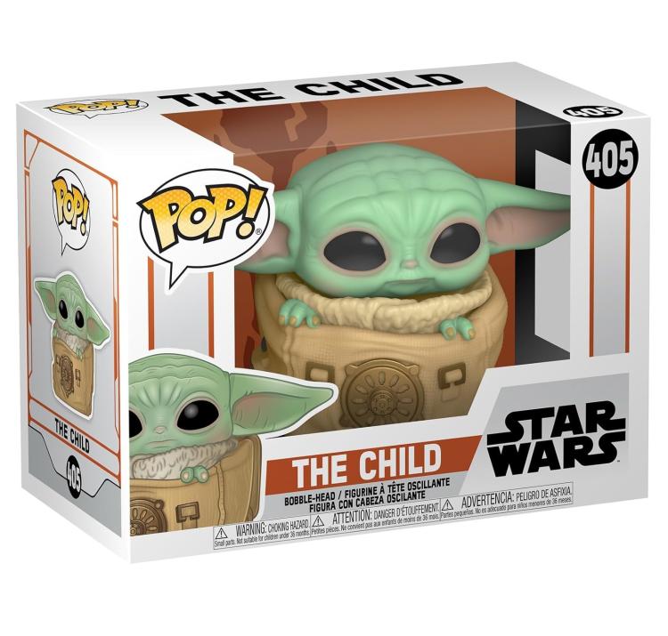 Funko Pop! Star Wars - The Mandalorian (405) Grogu Child Baby Yoda Vinyl Figure