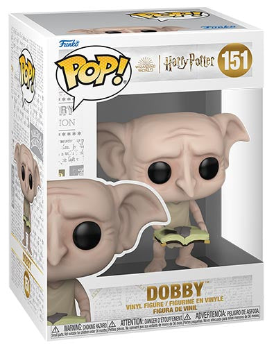 Funko Pop ! Harry Potter - (151) Dobby Figure Elfo Domestico Vinyl Statua 9Cm