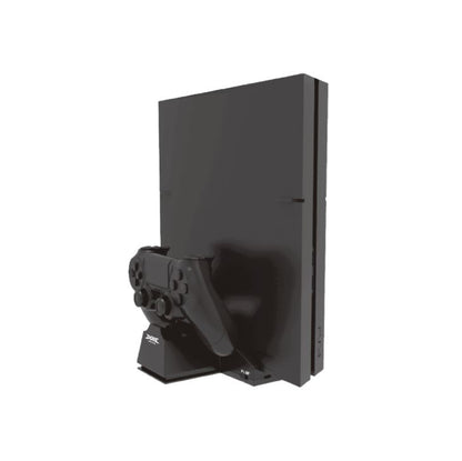 Supporto Verticale Per Ps4 Slim/Pro + Base Ricarica Joypad Controller Stand Dock