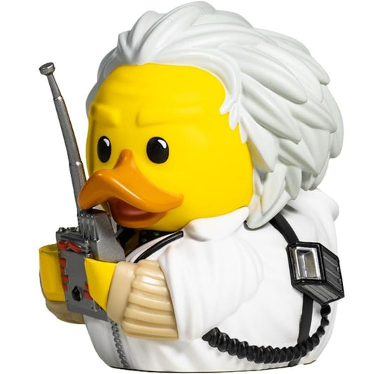 Tubbz (2) Back To The Future "Doc Brown" Paperella Figure Duck Ritorno Al Futuro