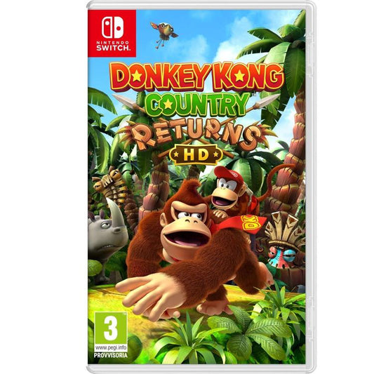 Donkey Kong Country Returns Hd Nintendo Switch Videogioco Pal Ita Gioco Nuovo