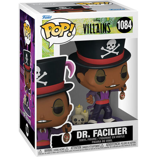 Funko Pop ! Disney Villains - Dr. Facilier (1084) Vinyl Figure Da Collezione