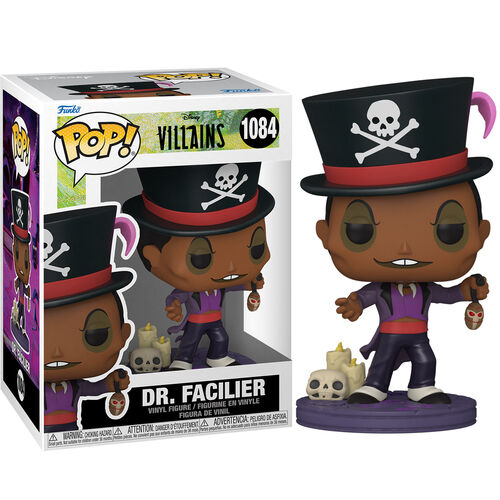 Funko Pop ! Disney Villains - Dr. Facilier (1084) Vinyl Figure Da Collezione