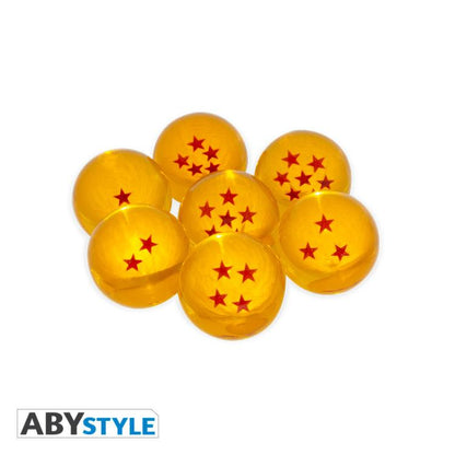 ABYSTYLE DRAGON BALL SET SFERA DI CRISTALLO BOX DRAGON BALLS SFERE DRAGO