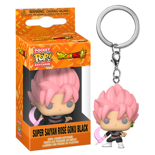 Funko Pop ! Dragon Ball Super - Ss Rose' Goku Black Vinyl - Keychain Portachiavi