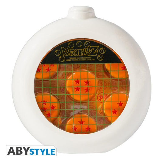 ABYSTYLE DRAGON BALL SET SFERA DI CRISTALLO BOX DRAGON BALLS SFERE DRAGO