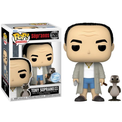 Funko Pop ! Television The Sopranos - (1295) Tony Soprano W/ Duck Figure Special
