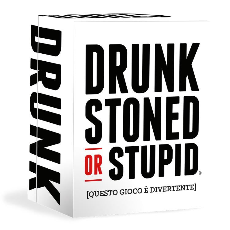 ASMODEE 8416 (DRUNK, STONED OR STUPID) GIOCO DA TAVOLA DI SOCIETÀ CARTE 18+ ITA