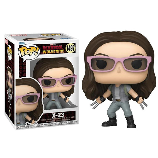 Funko Pop ! Marvel Studios - Deadpool & Wolverine (1497) X-23 Vinyl Figure 9Cm