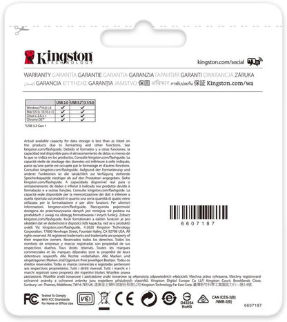 Kingston Dtxm/32Gb Usb 3.2 Chiavetta Pendrive A Scomparsa Datatravel Exodia M