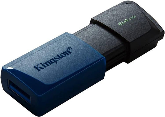 Kingston Dtxm/64Gb Usb 3.2 Chiavetta Pendrive A Scomparsa Datatravel Exodia M