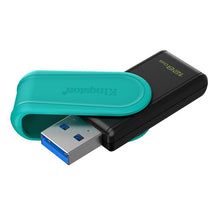 Kingston Pendrive 128GB DTXS/128GB DataTravel Exodia S USB-A 3.2 Chiavetta Type-A Memoria Drive Flash PC 200MB/s Nero/Turchese
