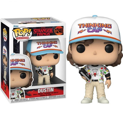 Funko Pop ! Television Netflix Stranger Things S4 - (1240) Dustin Figure Vinyl