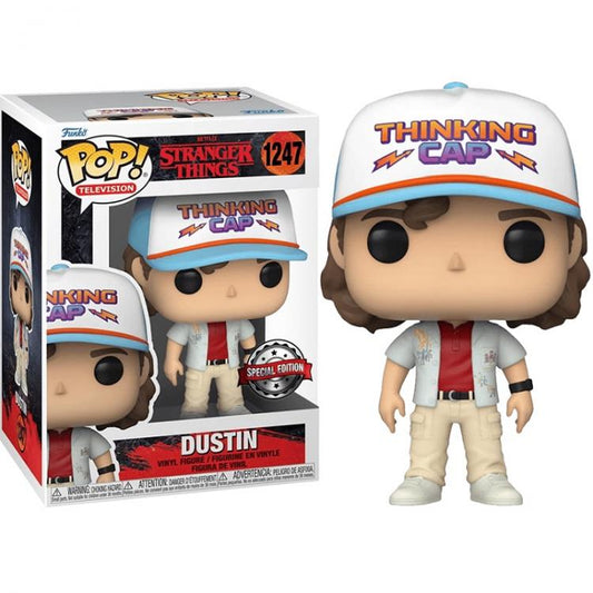 Funko Pop ! Television Netflix Stranger Things - Dustin (1247) Special Edition