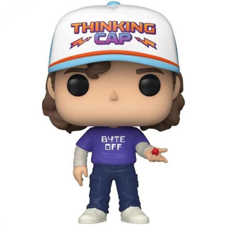Funko Pop ! Television Netflix Stranger Things S4 - (1249) Dustin W/ Die Exm