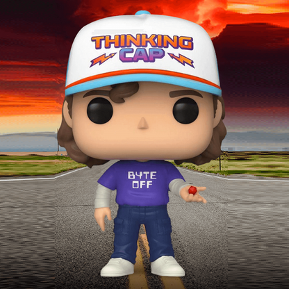 Funko Pop ! Television Netflix Stranger Things S4 - (1249) Dustin W/ Die Exm