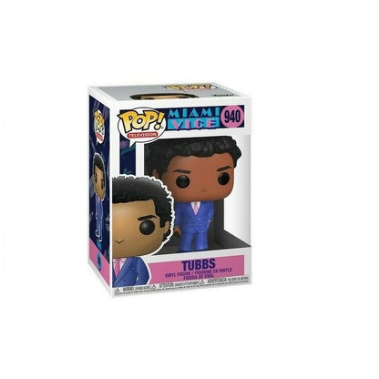 Funko Pop Movies Tubbs Miami Vice 940 Vinyl Action Figure Television Statuetta