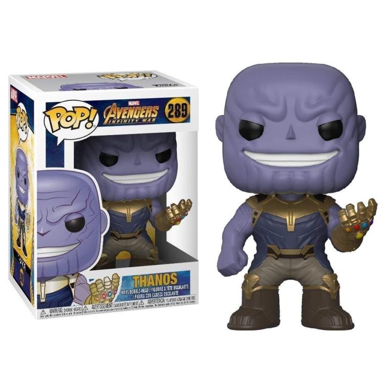 Funko Pop ! Marvel Avengers Infinity War _ (289) Thanos Figure Bobble Vinyl 9Cm