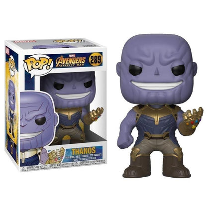 Funko Pop ! Marvel Avengers Infinity War _ (289) Thanos Figure Bobble Vinyl 9Cm