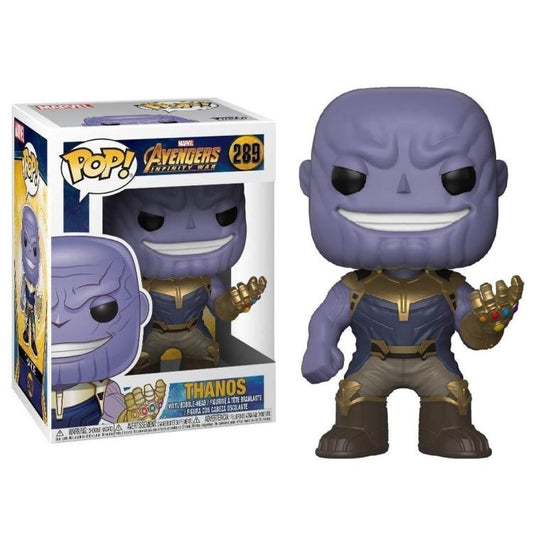 Funko Pop ! Marvel Avengers Infinity War _ (289) Thanos Figure Bobble Vinyl 9Cm