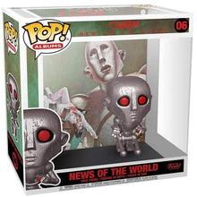 Funko Pop ! Albums Queen - News Of The World (06) Rock Vinyl Figure Cover Music