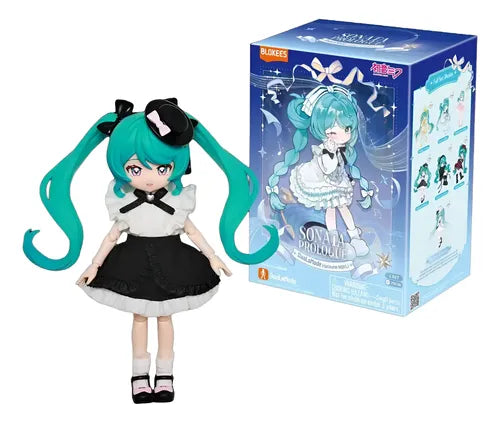 Blokees Hatsune Miku - Daalamode Series 73538 Sonata Prologue 1pz Random - Blind Box  Action Figure (Copia)