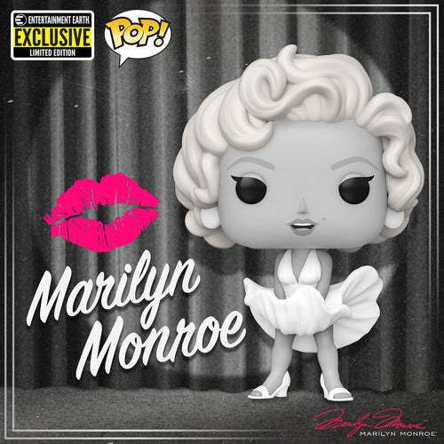 Funko Pop Marilyn Monroe 24 Marilyn Monroe Special Edition Black E White Limited