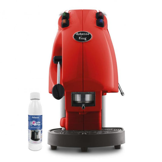 DIDIESSE FROG REVOLUTION VAPOR MACCHINA DA CAFFÈ CIALDE +DECALCIFICANTE ROSSO