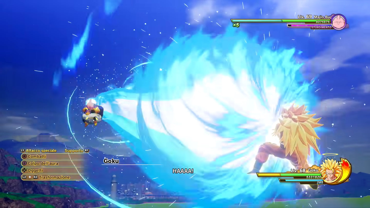 Dragon Ball Z Kakarot: Master Edition Ps5 Videogioco PAL Eu Ita Playstation 5