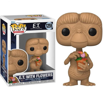 Funko Pop ! Movies E.T. Extra-Terrestrial - E.T. With Flowers (1255) 40Th Figure