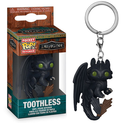 Funko Key ! Dragon Trainer POP! Keychain: How to Train Your Dragon Toothless