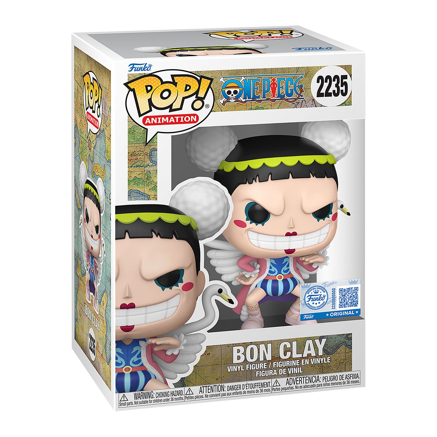 Funko Pop! Animation: One Piece (2235) Bon Clay Mr.2 - Figure 9cm (Special Edition)
