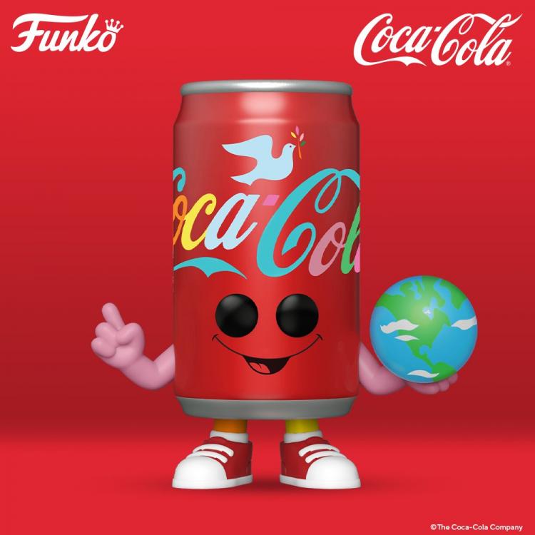 Funko Pop Coca Cola 105 - "I'D Like To Buy The World A Coke" Can World Figure