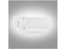 APPLIQUE LED LUCE BIANCA VETRO A PARETE 12W LAMPADA MODERNO LUCE NATURALE E41-BN