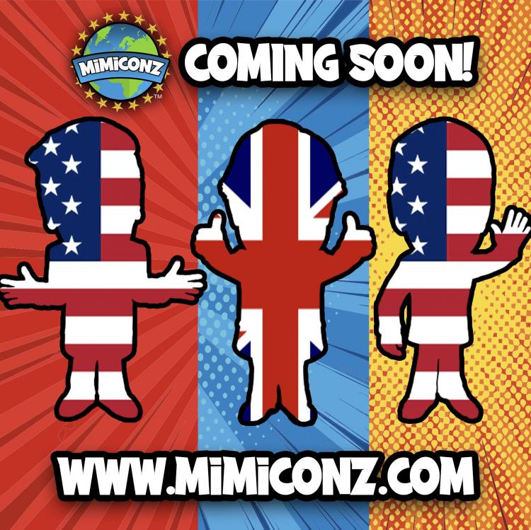 Mimiconz Leader World 3 Statue Collezione Boris Johnson Donald Trump Joe Biden