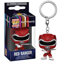 Funko Pop ! Keychain Tv Power Rangers 30Th - (Red Ranger) Portachiavi Vinyl 4Cm