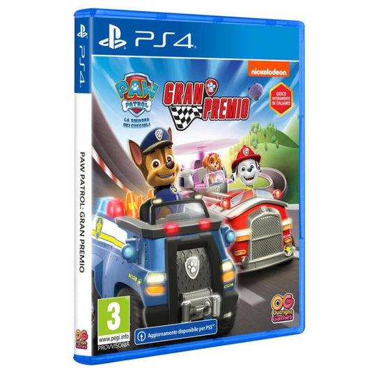 Paw Patrol Grand Prix: Gran Premio Kart Ps4 Gioco Italiano Eu Playstation 4
