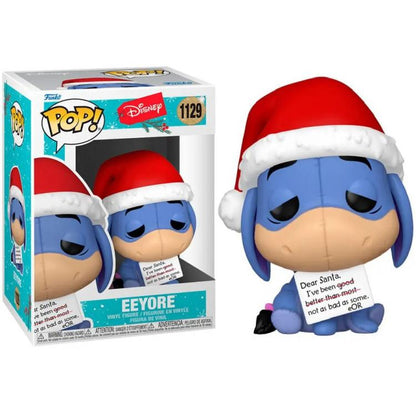 Funko Pop Disney 1129 Eeyore Vynil Holiday Bobble Head Figure 21 Disponibile Pvc